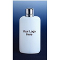 6 Oz. Plastic Travel Flask w/Stainless Steel Top